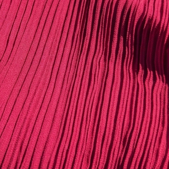 Brand New Chiffon Double V Neck Flared Sleeve Floor Length Evening Dress / Gown - Picture 7 of 13